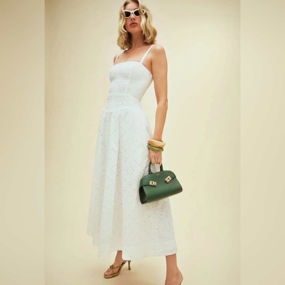 REFORMATION Katarin Dress - White (Sz 6)